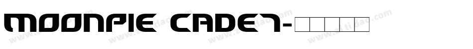 MoonPie Cadet字体转换